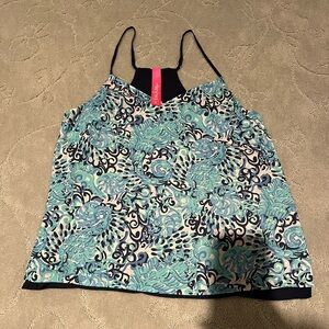 Lilly Pulitzer Floral Tank Top